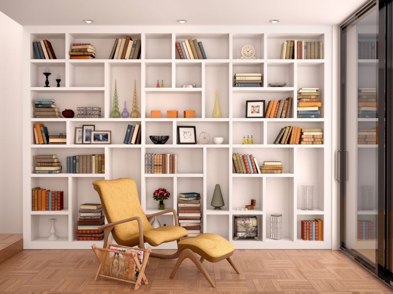 Built In Bookshelves Installation in Durham, NC